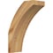 Ekena Millwork 4"W x 8"D x 12"H Thorton Rough Sawn Knee Brace, Western Red Cedar BRC04X08X12THR00RWR - alternate 1